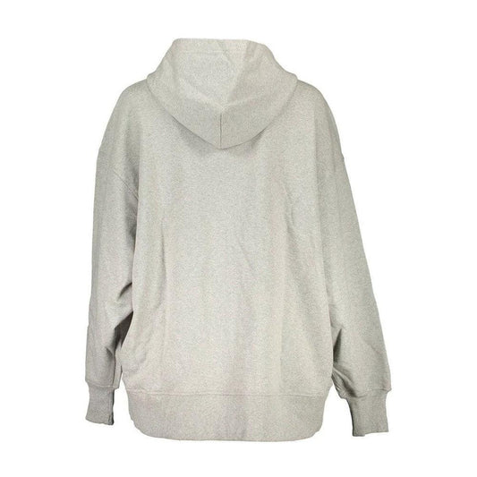 Calvin Klein Zip Through Hoodie Grau Meliert | ELORÉ by Calvin Klein