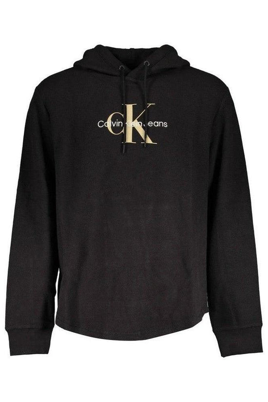 Calvin Klein Jeans Monogram Hoodie Schwarz | ELORÉ by Calvin Klein