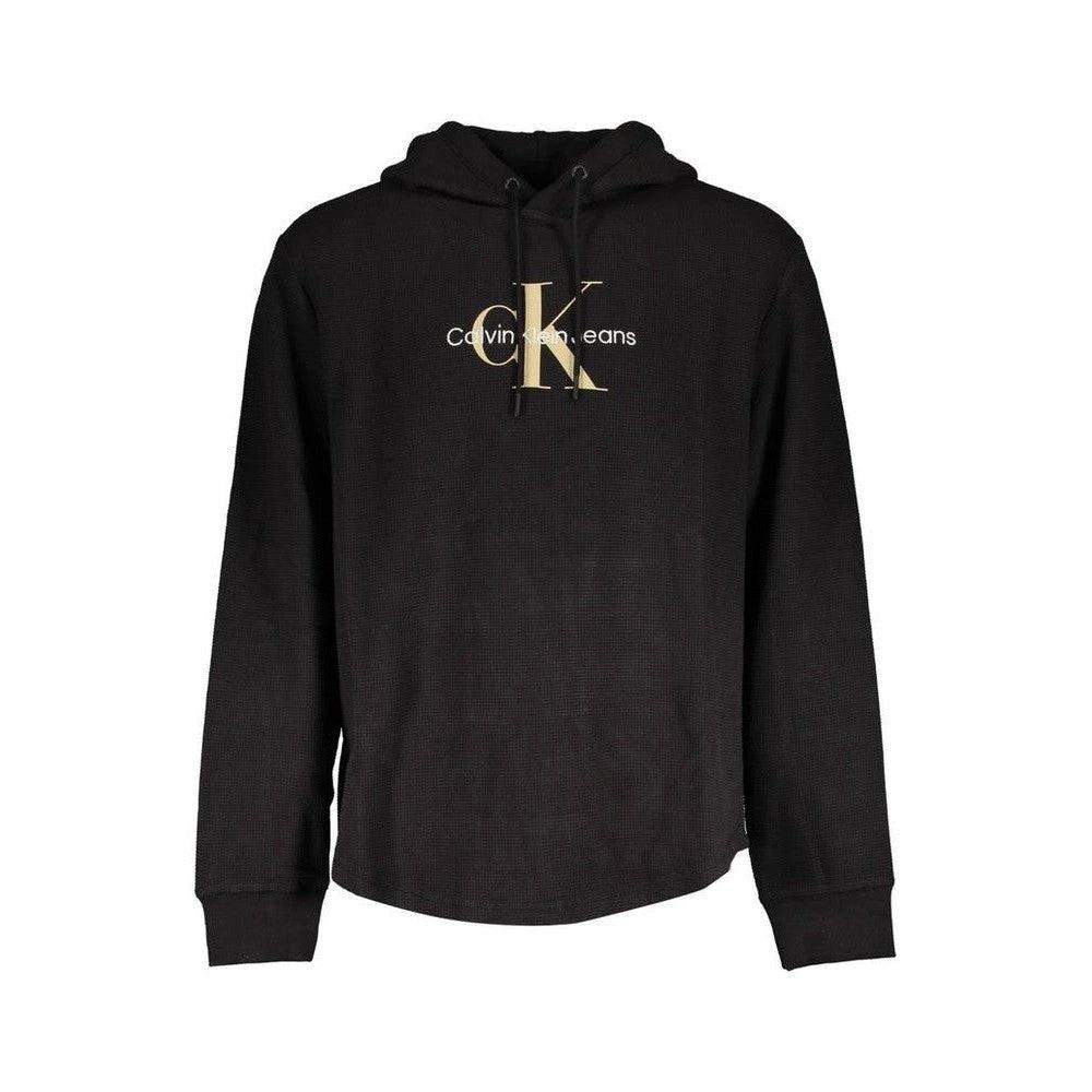 Calvin Klein Jeans Monogram Hoodie Schwarz | ELORÉ by Calvin Klein