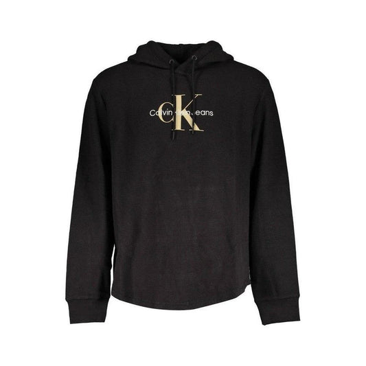 Calvin Klein Jeans Monogram Hoodie Schwarz | ELORÉ by Calvin Klein