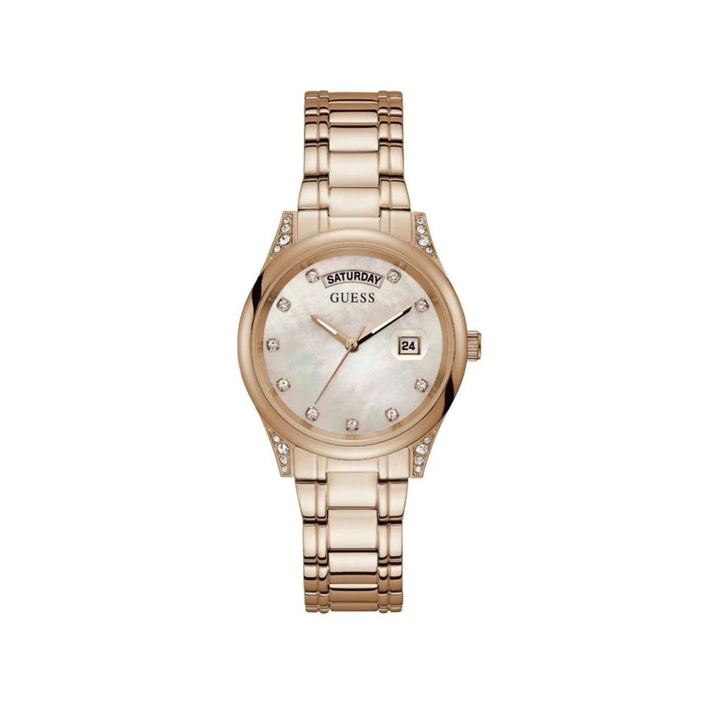 Guess Crystal Calendar Uhr Roségold | ELORÉ by Guess