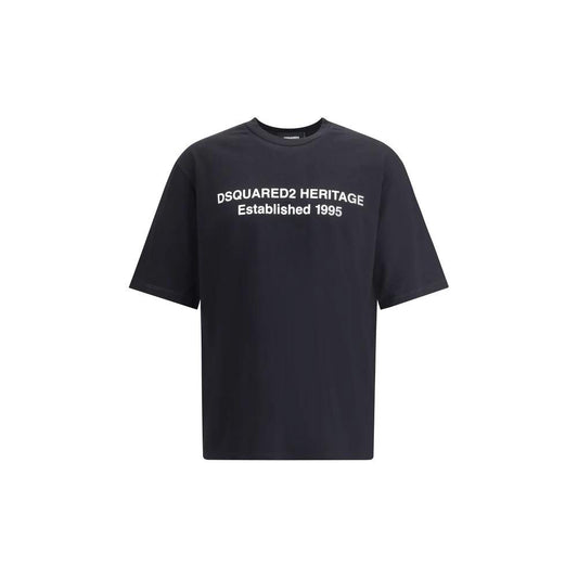 Dsquared² Baumwoll-T-Shirt in Schwarz by Dsquared²
