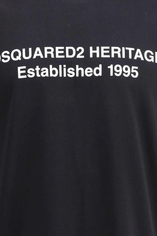 Dsquared² Baumwoll-T-Shirt in Schwarz by Dsquared²