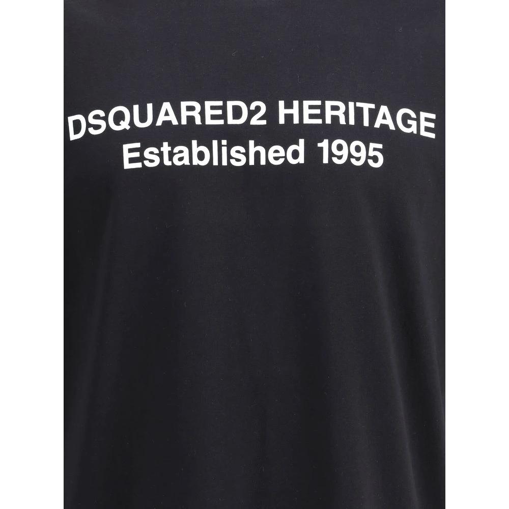 Dsquared² Baumwoll-T-Shirt in Schwarz by Dsquared²