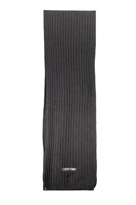 Calvin Klein Schal Rippenstrick Schwarz | ELORÉ by Calvin Klein
