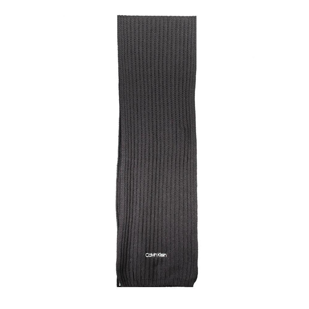 Calvin Klein Schal Rippenstrick Schwarz | ELORÉ by Calvin Klein