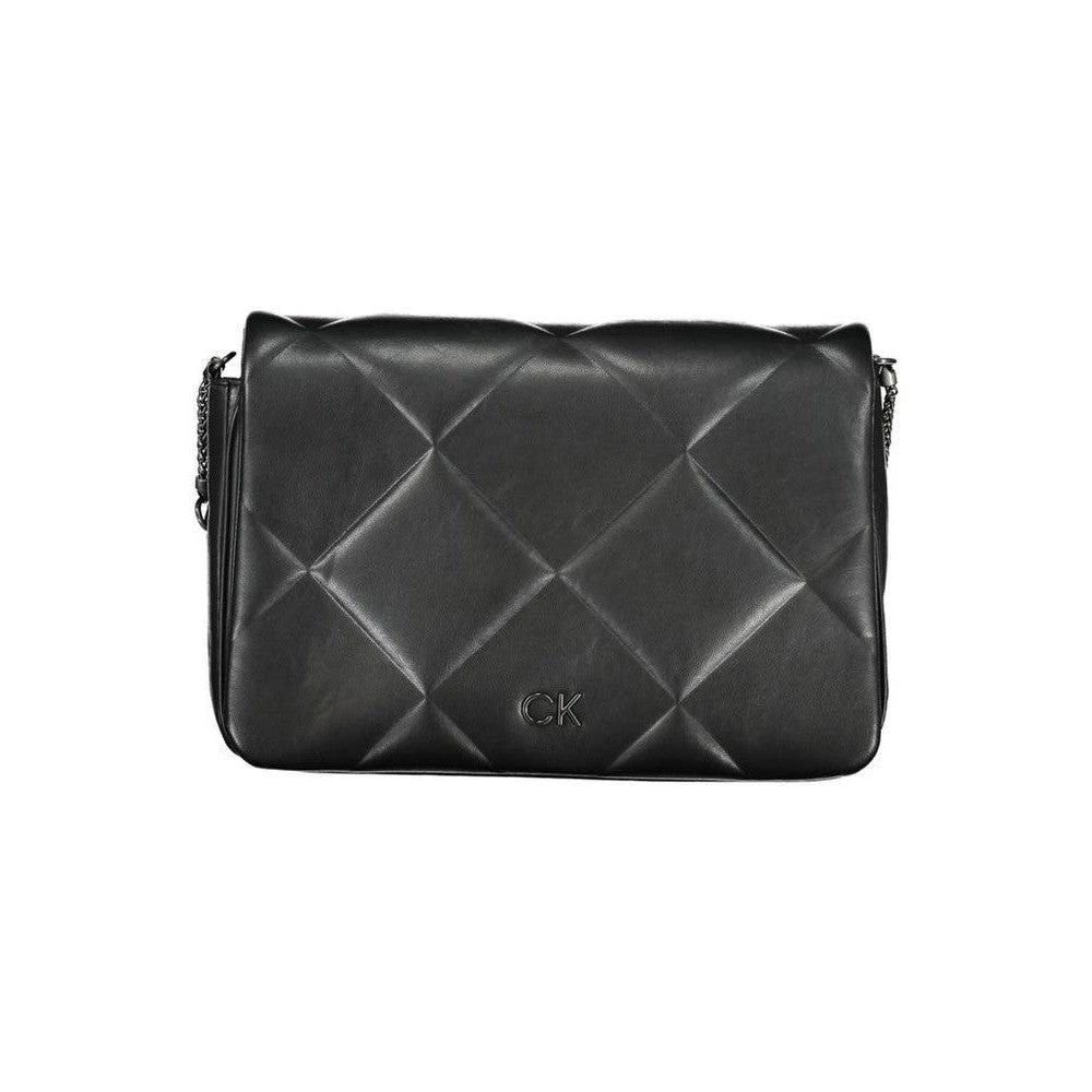 Calvin Klein Handtasche Schwarz Glänzend Luxus | ELORÉ by Calvin Klein