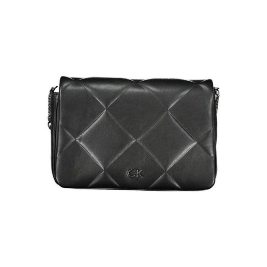 Calvin Klein Handtasche Schwarz Glänzend Luxus | ELORÉ by Calvin Klein