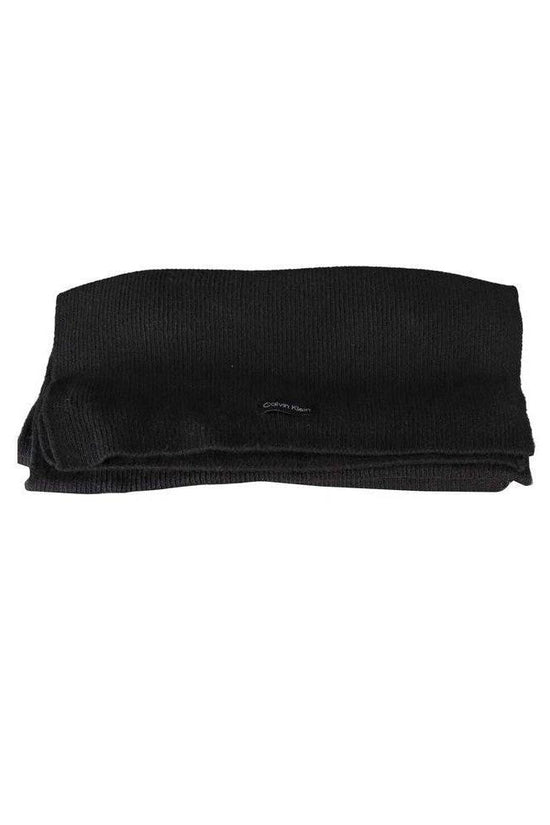 Calvin Klein Schal Schwarz Meliert Glanz Luxus | ELORÉ by Calvin Klein