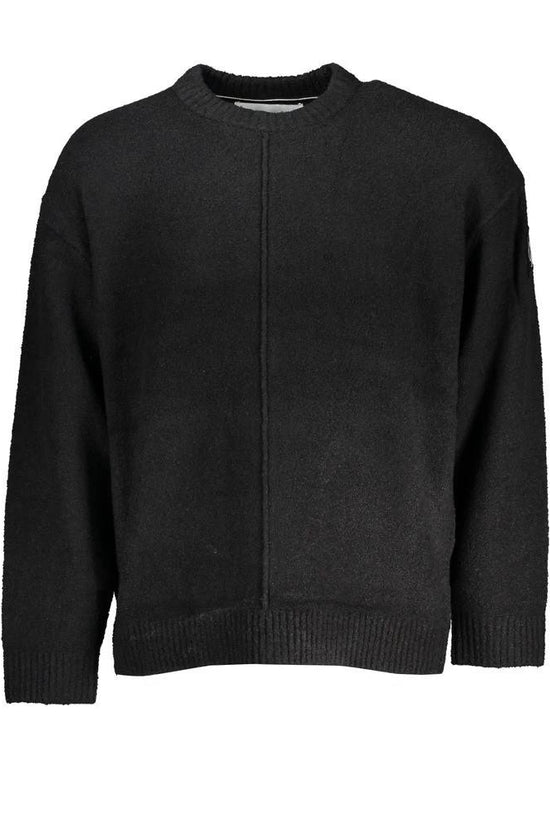 Calvin Klein Schwarzer Baumwollpullover by Calvin Klein