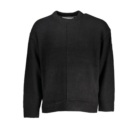 Calvin Klein Schwarzer Baumwollpullover by Calvin Klein