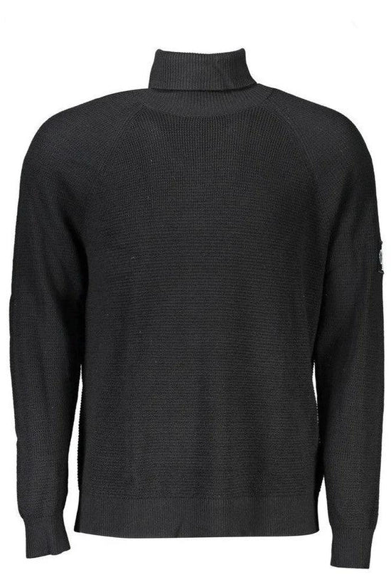 Unbekannte Marke Pullover Langarm Schwarz Meliert | ELORÉ by Calvin Klein
