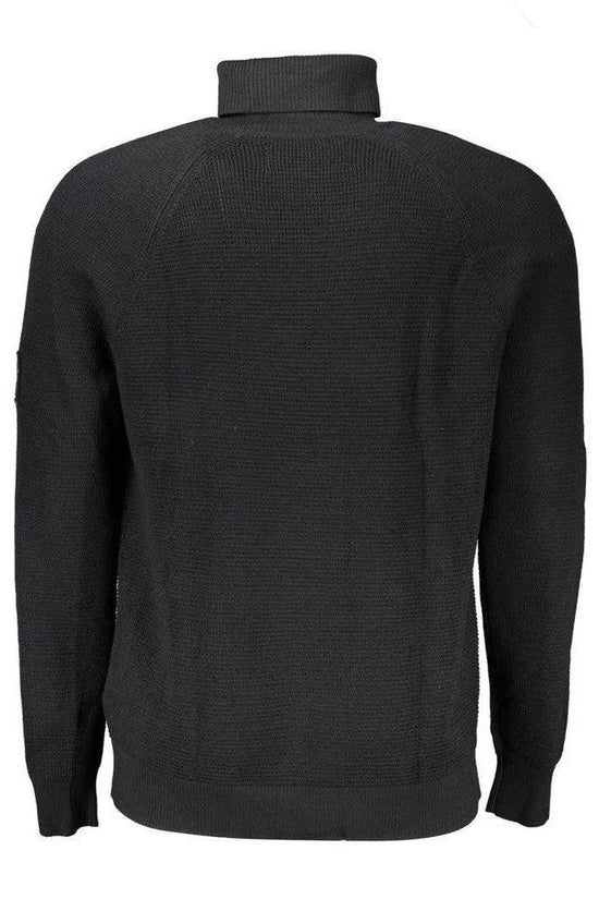 Unbekannte Marke Pullover Langarm Schwarz Meliert | ELORÉ by Calvin Klein