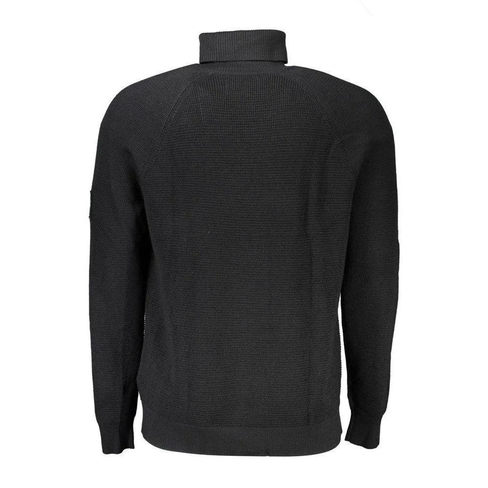 Unbekannte Marke Pullover Langarm Schwarz Meliert | ELORÉ by Calvin Klein