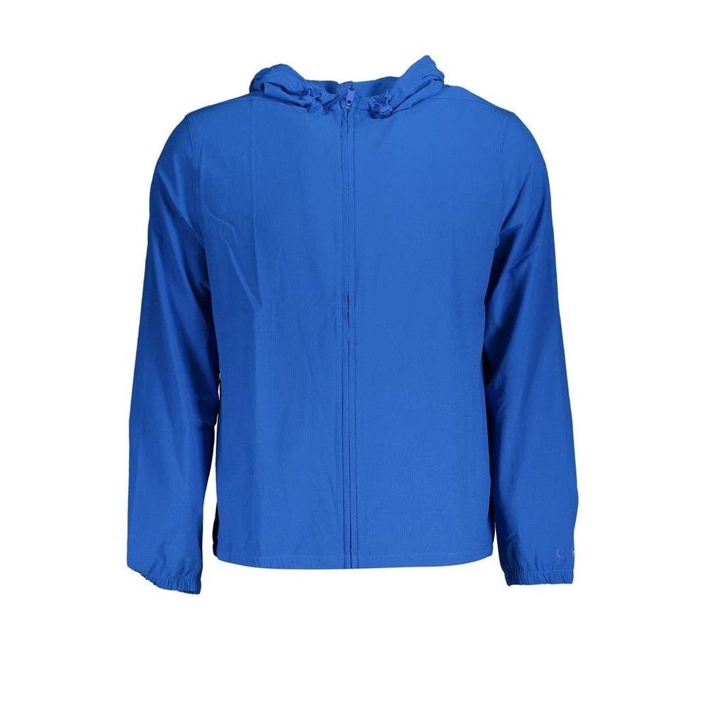 Unbekannt Kapuzenjacke Aus Recycled Nylon Blau | ELORÉ by Calvin Klein