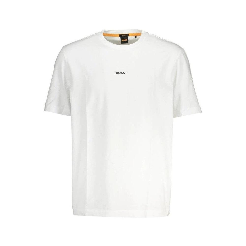 Hugo Boss T Shirt Klassik Weiß Bio Baumwolle | ELORÉ by Hugo Boss