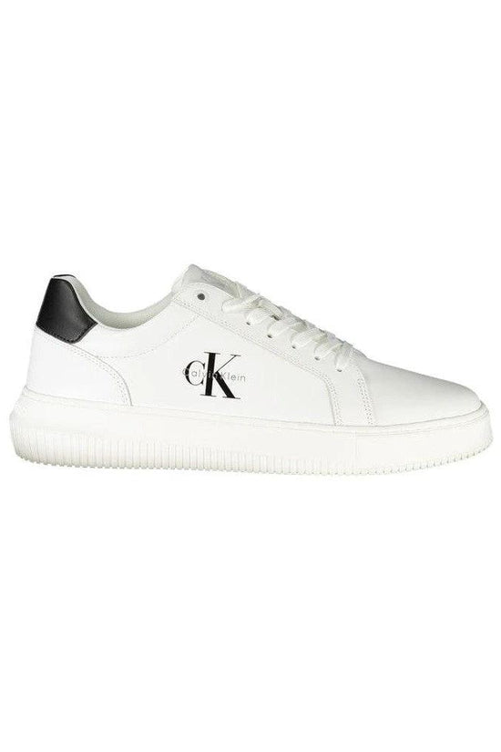 Calvin Klein Monogram Court Sneaker Schneeweiß | ELORÉ by Calvin Klein