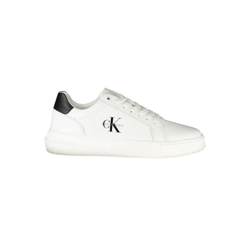 Calvin Klein Monogram Court Sneaker Schneeweiß | ELORÉ by Calvin Klein