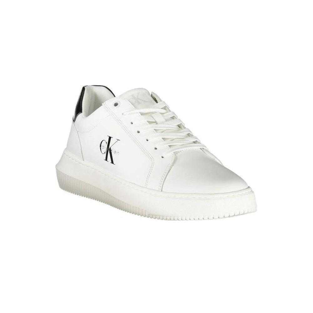 Calvin Klein Monogram Court Sneaker Schneeweiß | ELORÉ by Calvin Klein