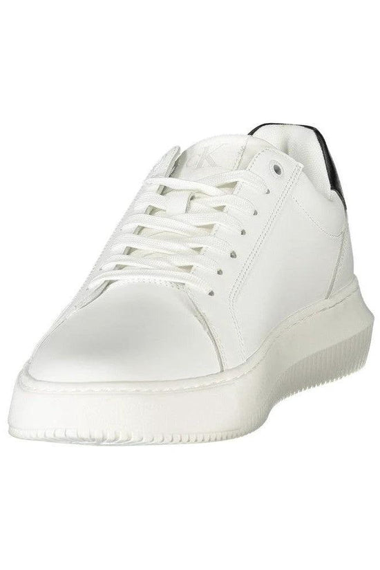 Calvin Klein Monogram Court Sneaker Schneeweiß | ELORÉ by Calvin Klein
