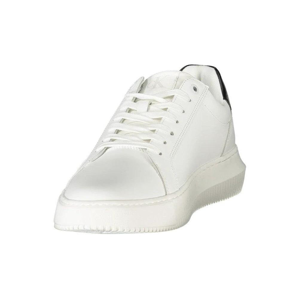 Calvin Klein Monogram Court Sneaker Schneeweiß | ELORÉ by Calvin Klein
