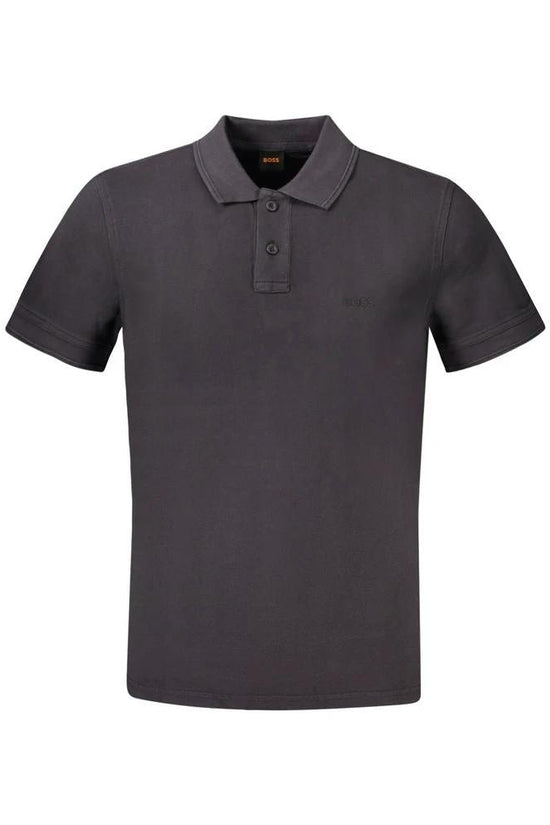 Hugo Boss Schwarzes Baumwoll-Poloshirt by Hugo Boss