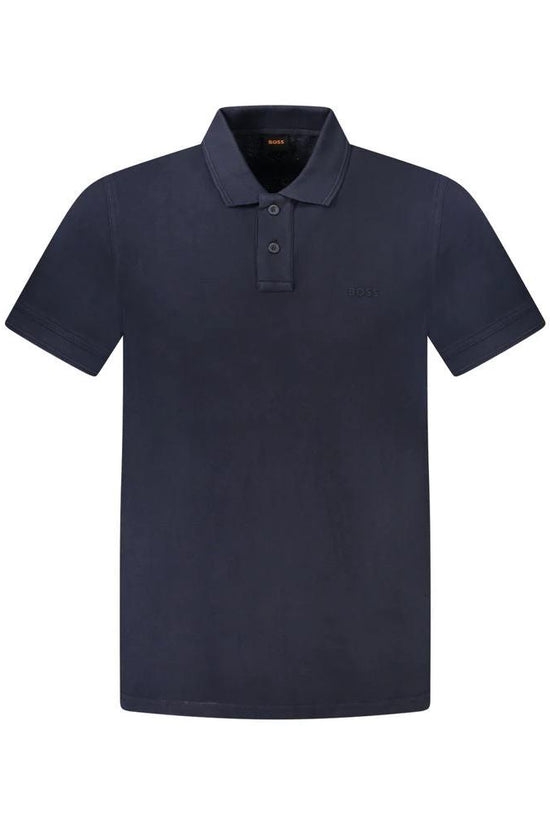 Hugo Boss Blaues Baumwoll-Poloshirt by Hugo Boss