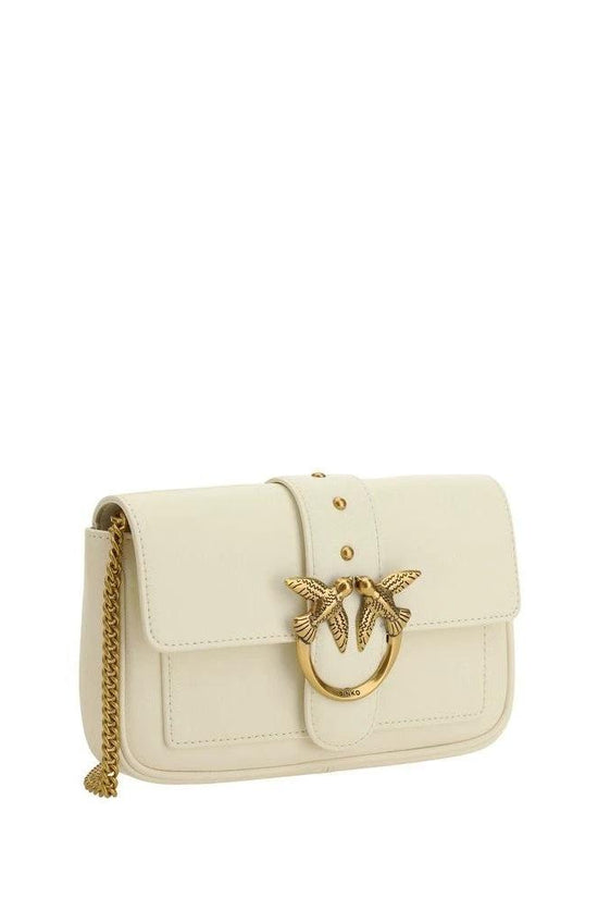 Pinko Schultertasche Weiß | ELORÉ by PINKO