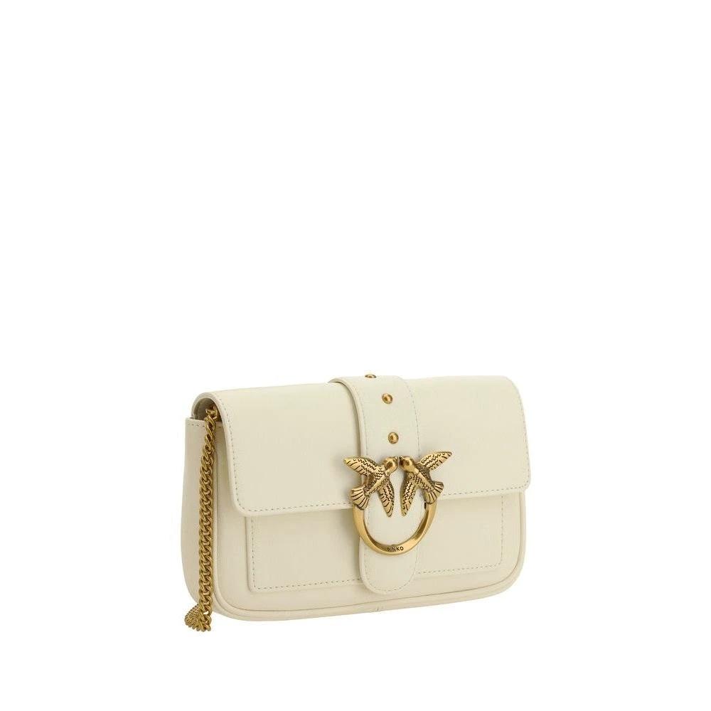 Pinko Schultertasche Weiß | ELORÉ by PINKO