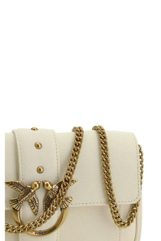 Pinko Schultertasche Weiß | ELORÉ by PINKO