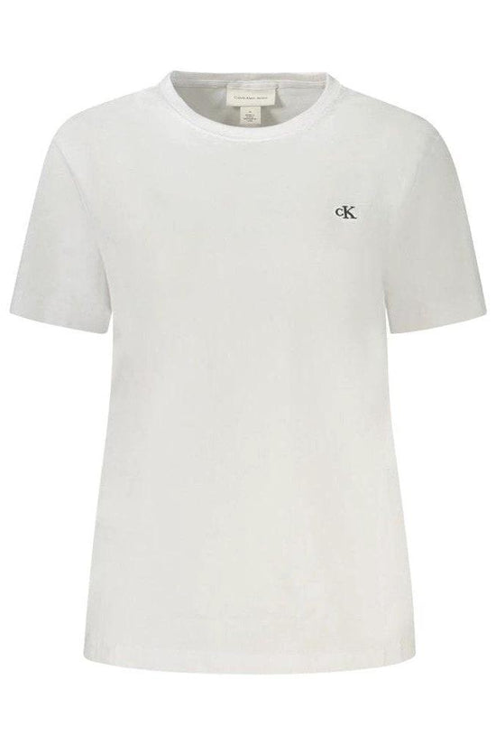 Calvin Klein T Shirt Baumwolle Basic Weich Weiß | ELORÉ by Calvin Klein