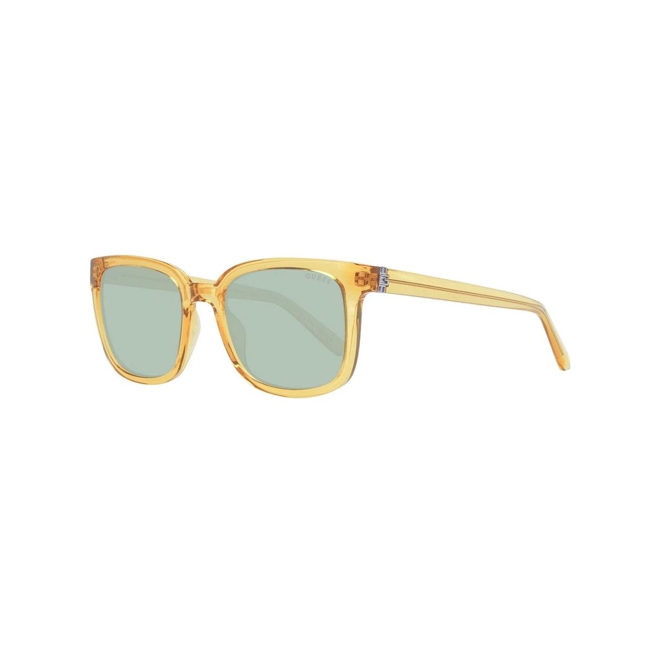 Guess Sonnenbrille Quadratisch Vollrand Gelb | ELORÉ by Guess