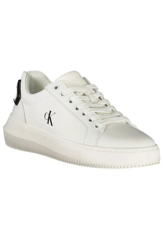 Calvin Klein Sneaker Klassisch Leder Premium Weiß | ELORÉ by Calvin Klein