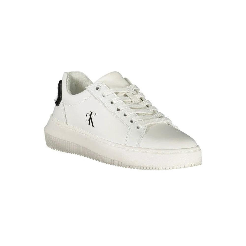 Calvin Klein Sneaker Klassisch Leder Premium Weiß | ELORÉ by Calvin Klein