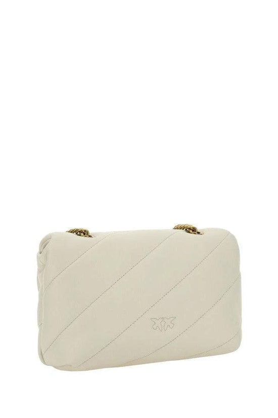 Pinko Mini Umhängetasche Weiß | ELORÉ by PINKO