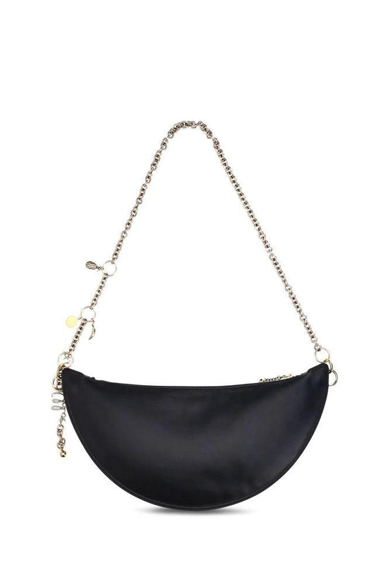 Chloé Schwarze Schultertasche aus Kalbsleder Bos Taurus by Chloé