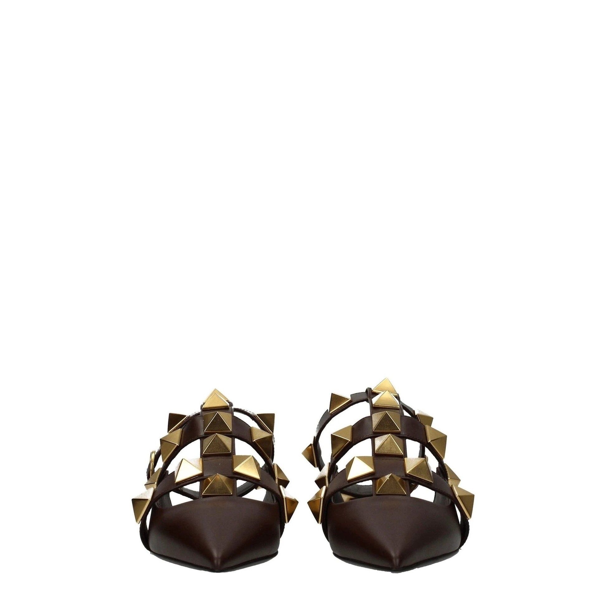 Valentino Garavani Rockstud Sandalen Braun | ELORÉ by Valentino Garavani