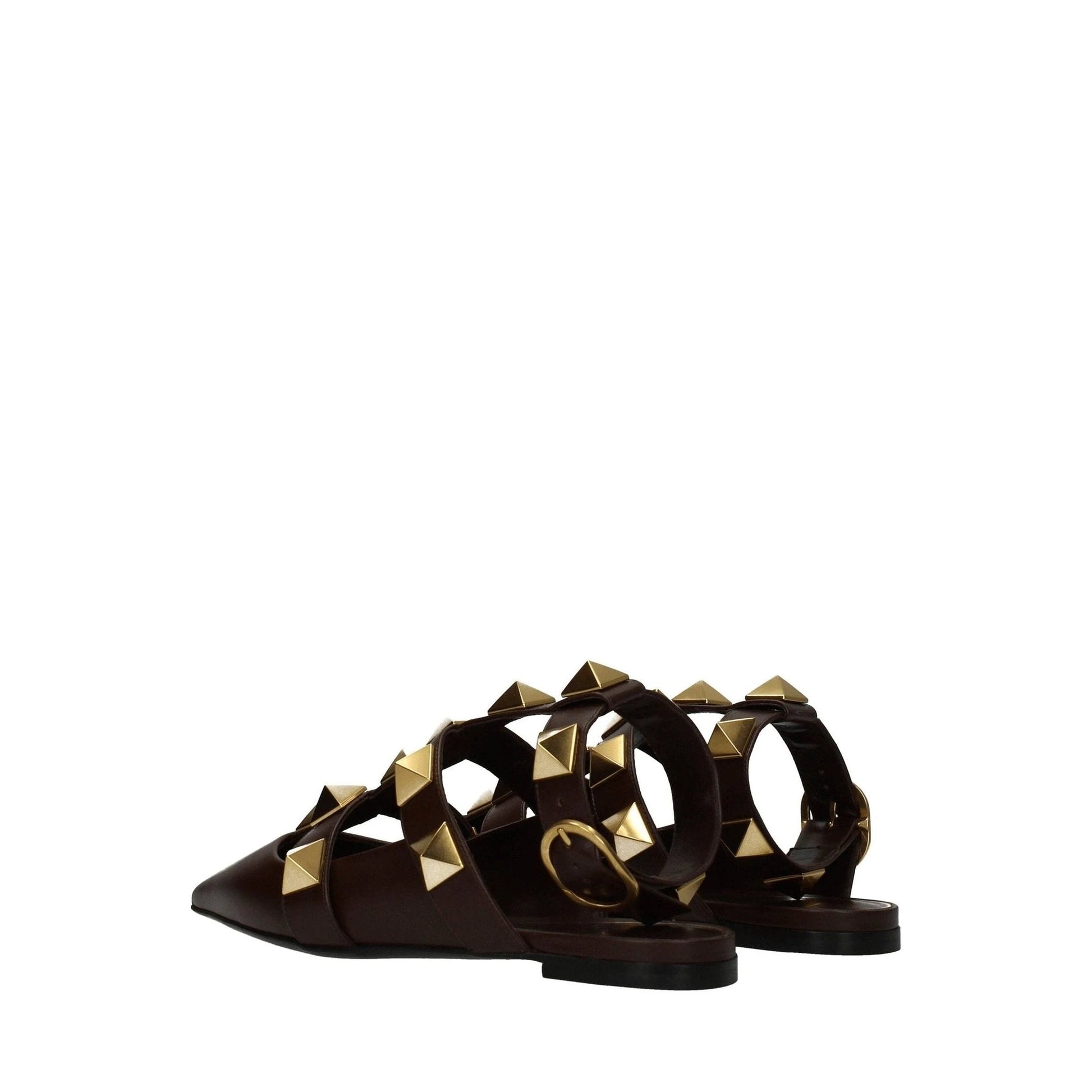 Valentino Garavani Rockstud Sandalen Braun | ELORÉ by Valentino Garavani