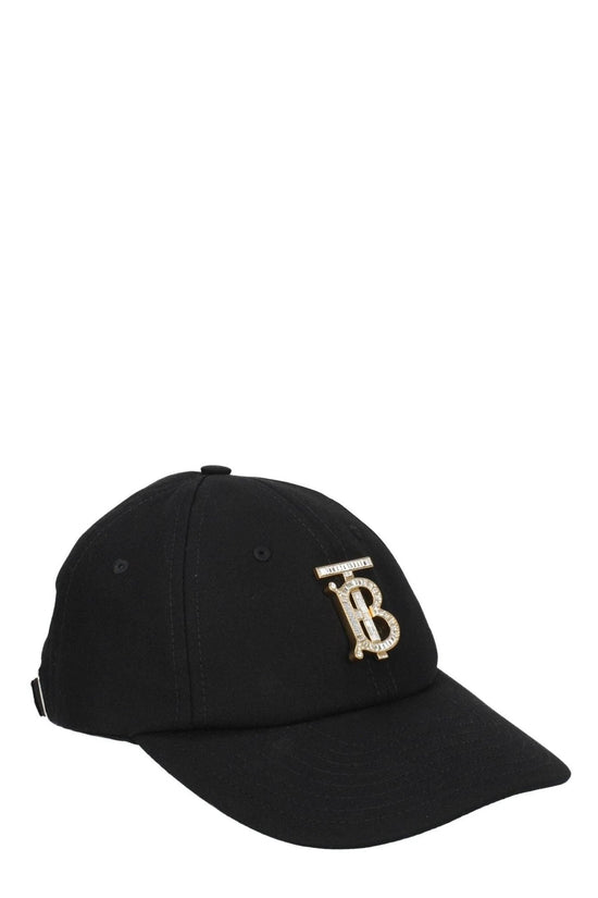 Burberry Monogramm TB Baseball Cap Schwarz | ELORÉ by Burberry
