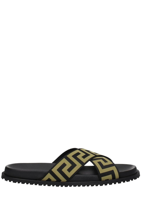 Versace Greca Sandalen Schwarz | ELORÉ by Versace