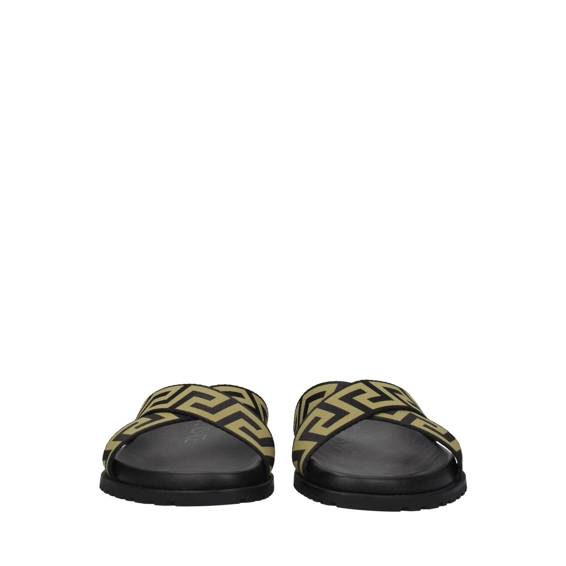 Versace Greca Sandalen Schwarz | ELORÉ by Versace