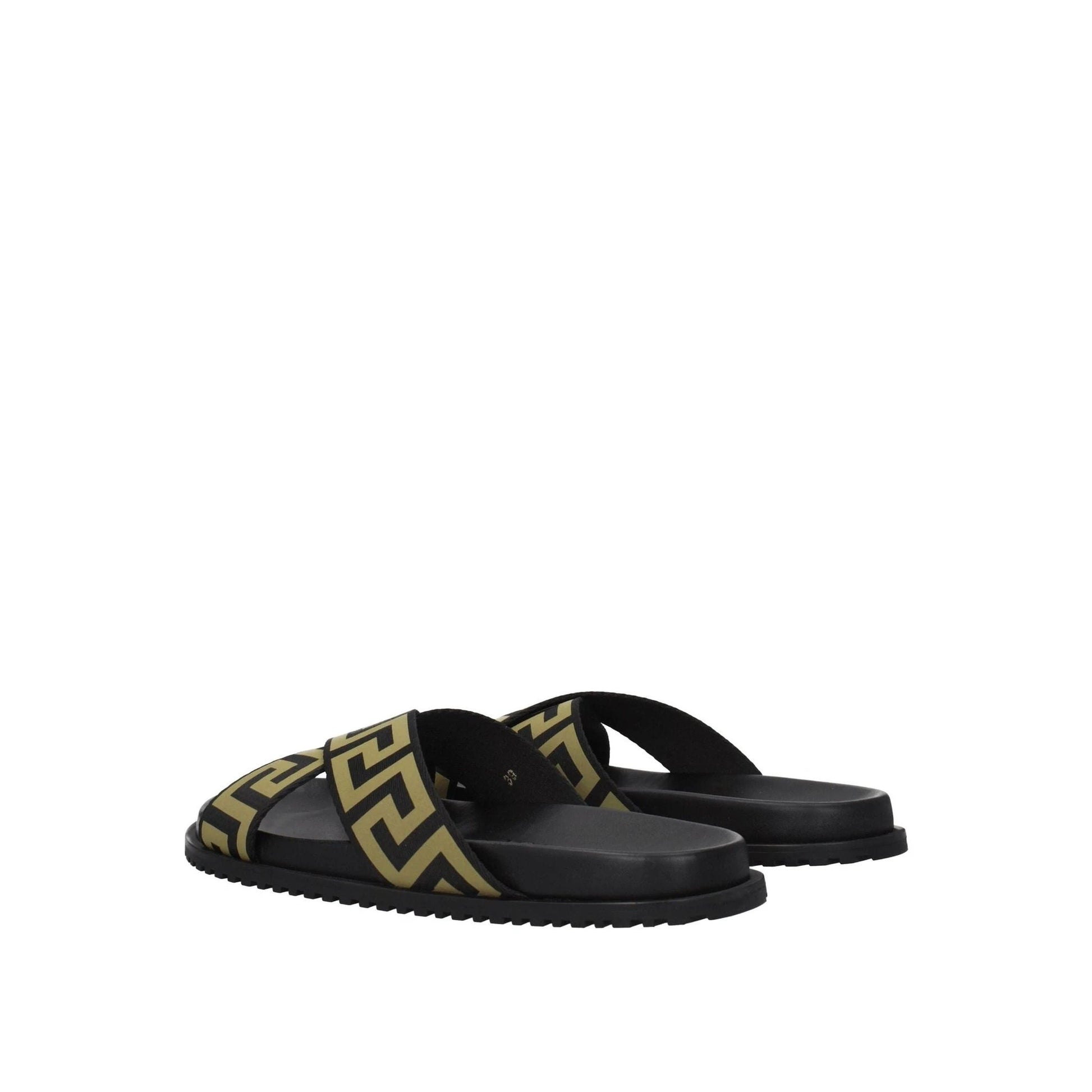 Versace Greca Sandalen Schwarz | ELORÉ by Versace