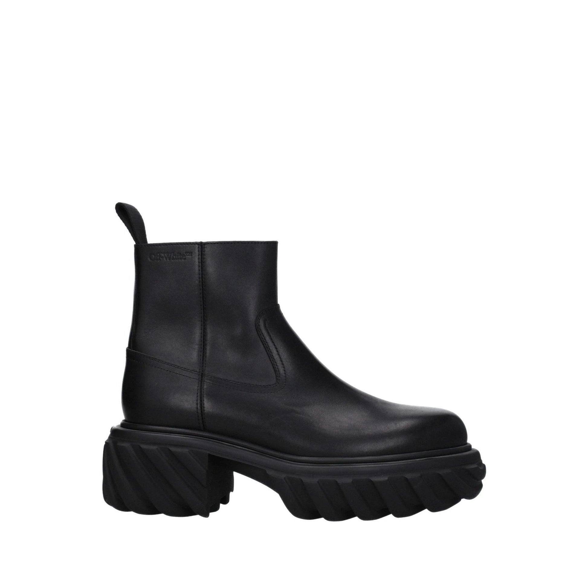 Off White Tractor Motor Boots Dunkel Schwarz | ELORÉ by Off-White