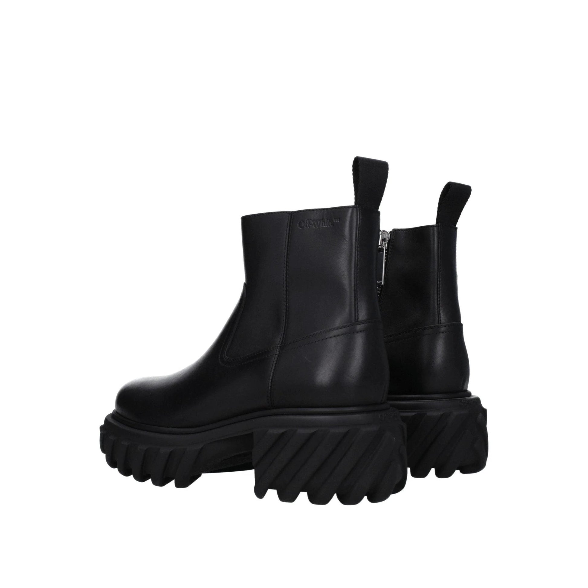 Off White Tractor Motor Boots Dunkel Schwarz | ELORÉ by Off-White