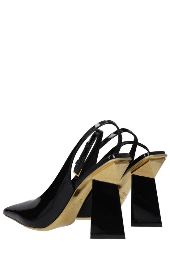 Valentino Garavani Slingback Sandalen Schwarz | ELORÉ by Valentino Garavani