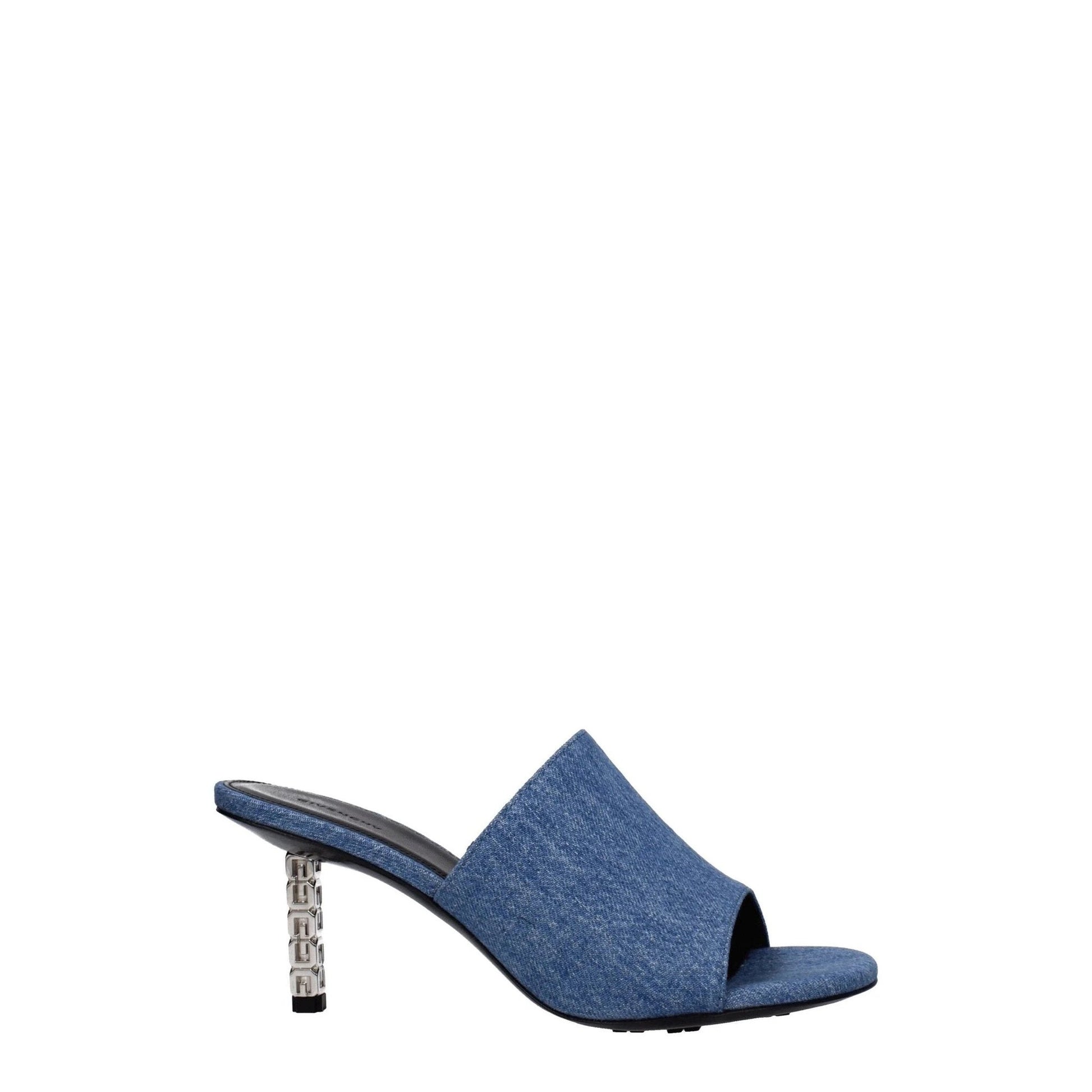 Givenchy Marshmallow Denim Damensandalen Blau | ELORÉ by Givenchy