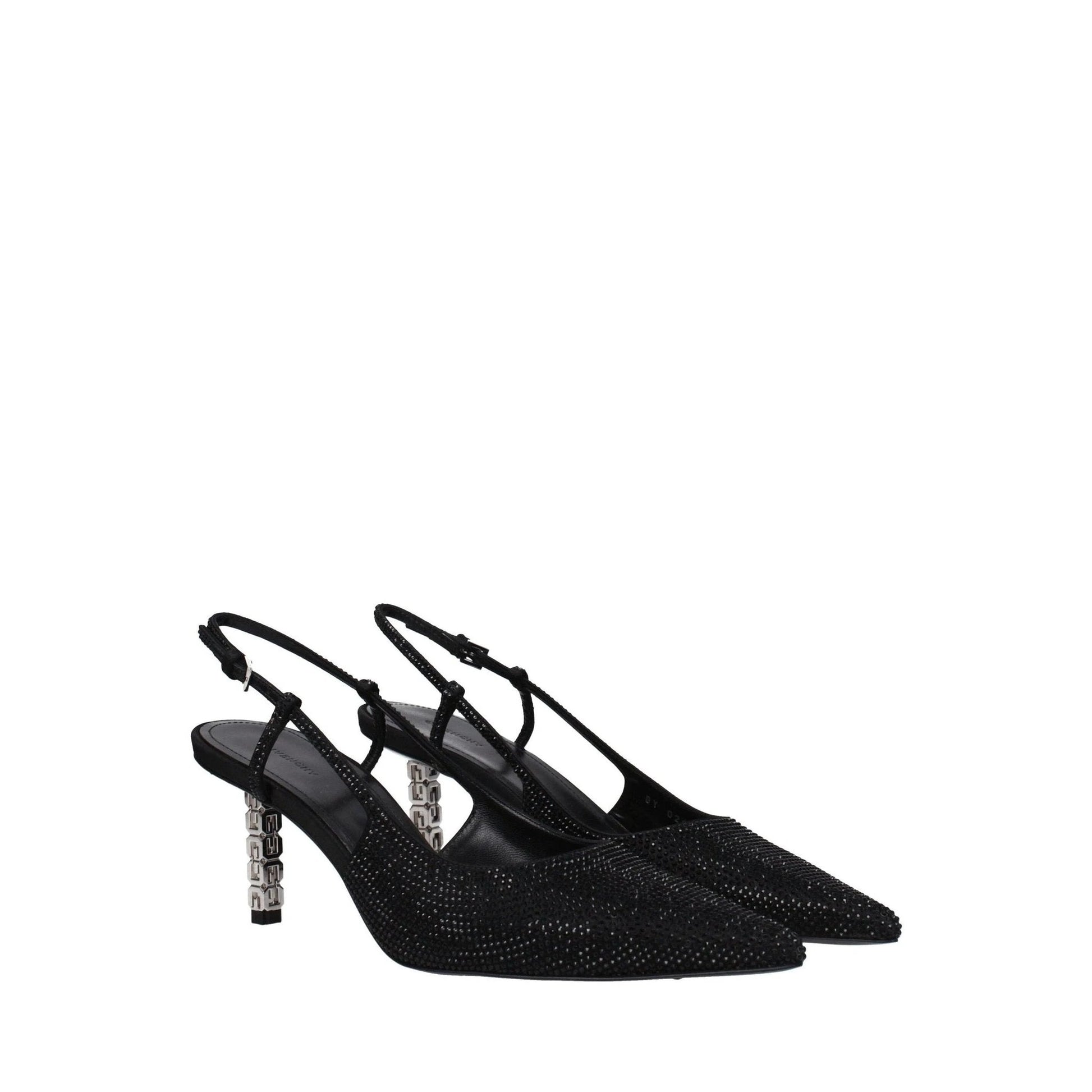 Givenchy G Cube Slingback Pumps Glänzend Schwarz | ELORÉ by Givenchy