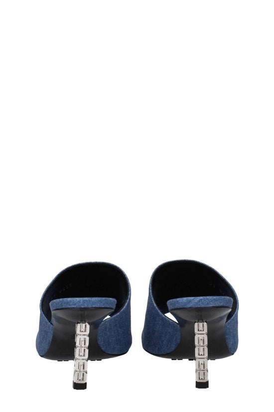 Givenchy Marshmallow Denim Damensandalen Blau | ELORÉ by Givenchy
