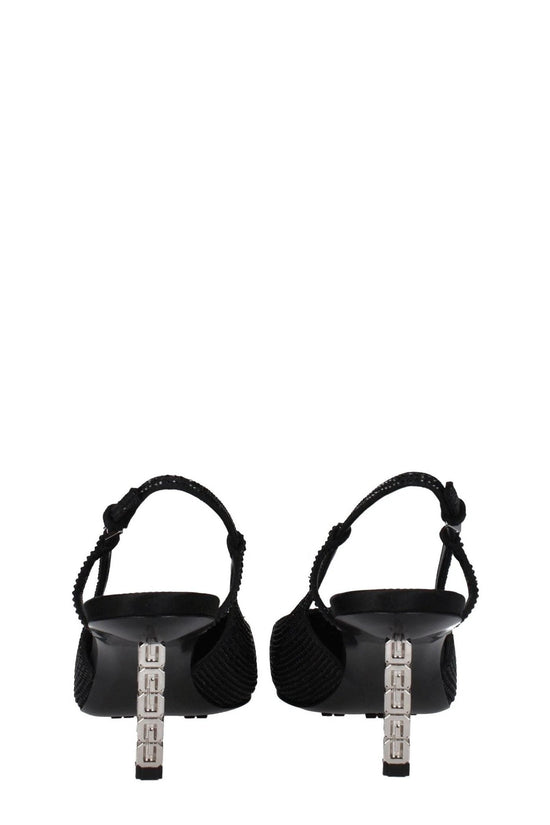Givenchy G Cube Slingback Pumps Glänzend Schwarz | ELORÉ by Givenchy