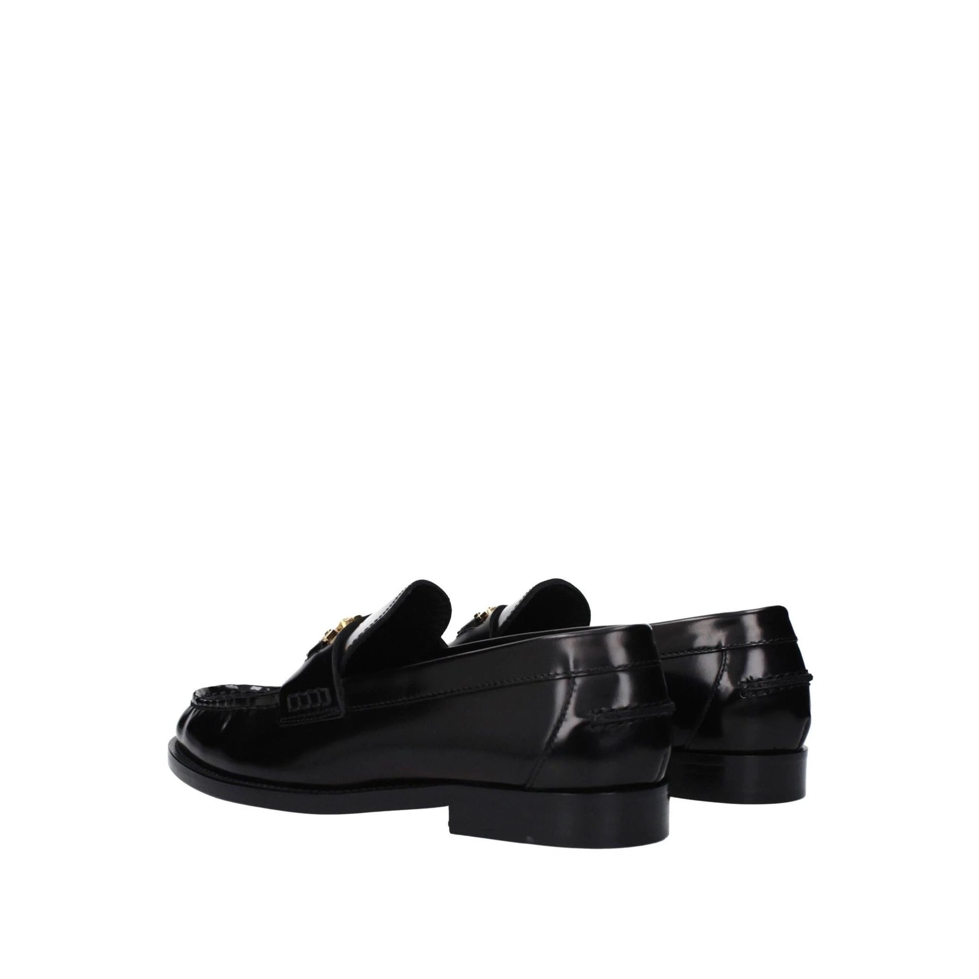 Versace Medusa Chain Loafer Schwarz Glänzend | ELORÉ by Versace